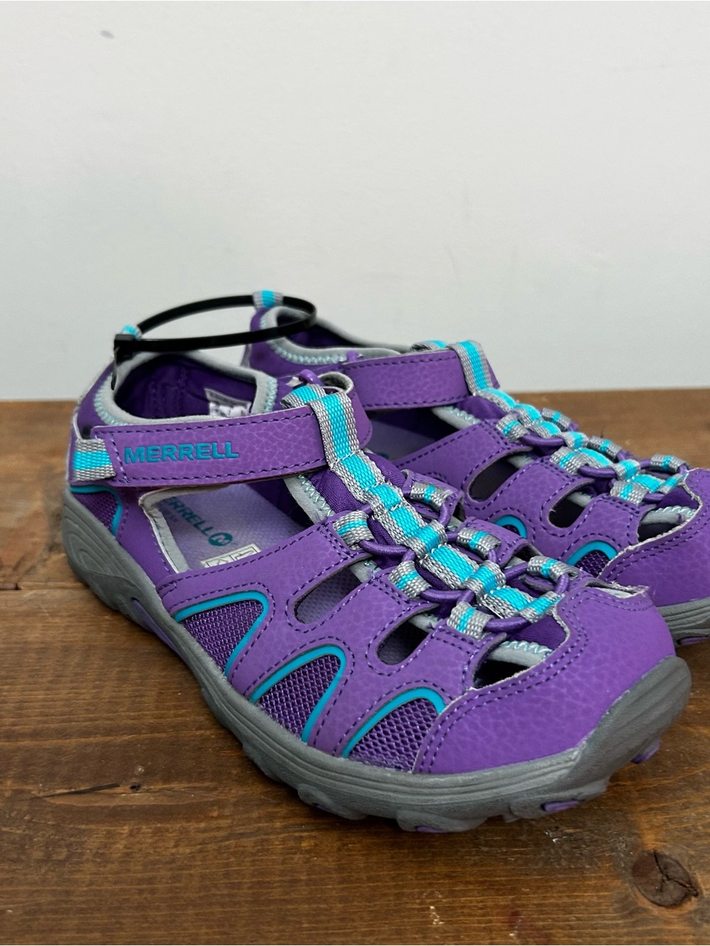 Merrell Kids Purple Blue Outdoor Sandals Size 3